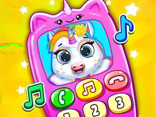 Baby Princess Unicorn Mobile Phone