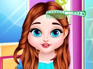 Baby Taylor Hair Salon Fun