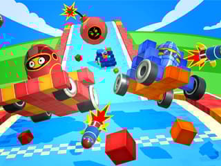 Bumper Car Demolition Race