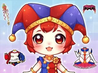 DIY Anime Doll Dress Up