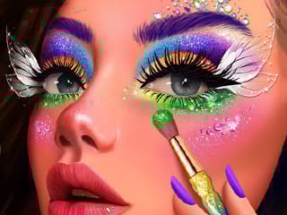 Eye Art: Magic Eye Makeup