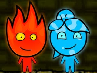 Firegirl And Waterboy In The Forest Temple