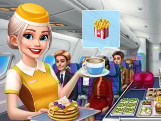 Food Truck Chef Cooking