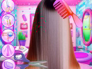 Hair Salon Dress Up Girl