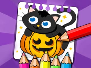 Halloween Coloring Games