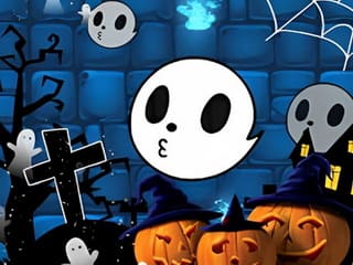 Halloween Ghost Balls
