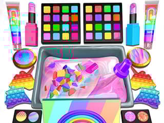 Makeup Slime Cooking Master 4