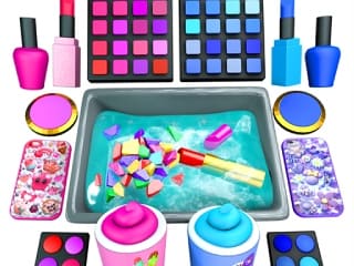 Makeup Slime Cooking Master