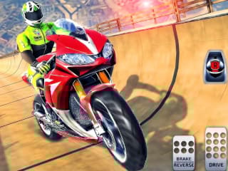 Mega Ramp Stunt Moto