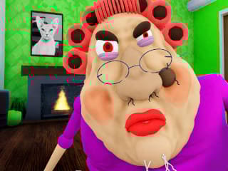 Obby Escape Evil Granny Weird Room