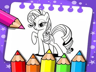 Pony Coloring Book 5