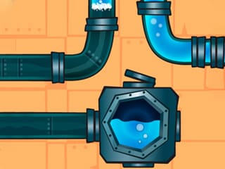 Rotative Pipes Puzzle