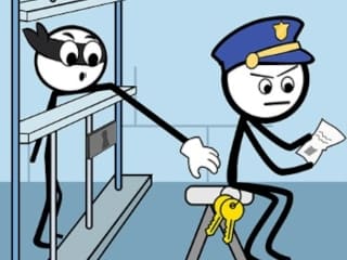 Stickman Troll- Thief Puzzle